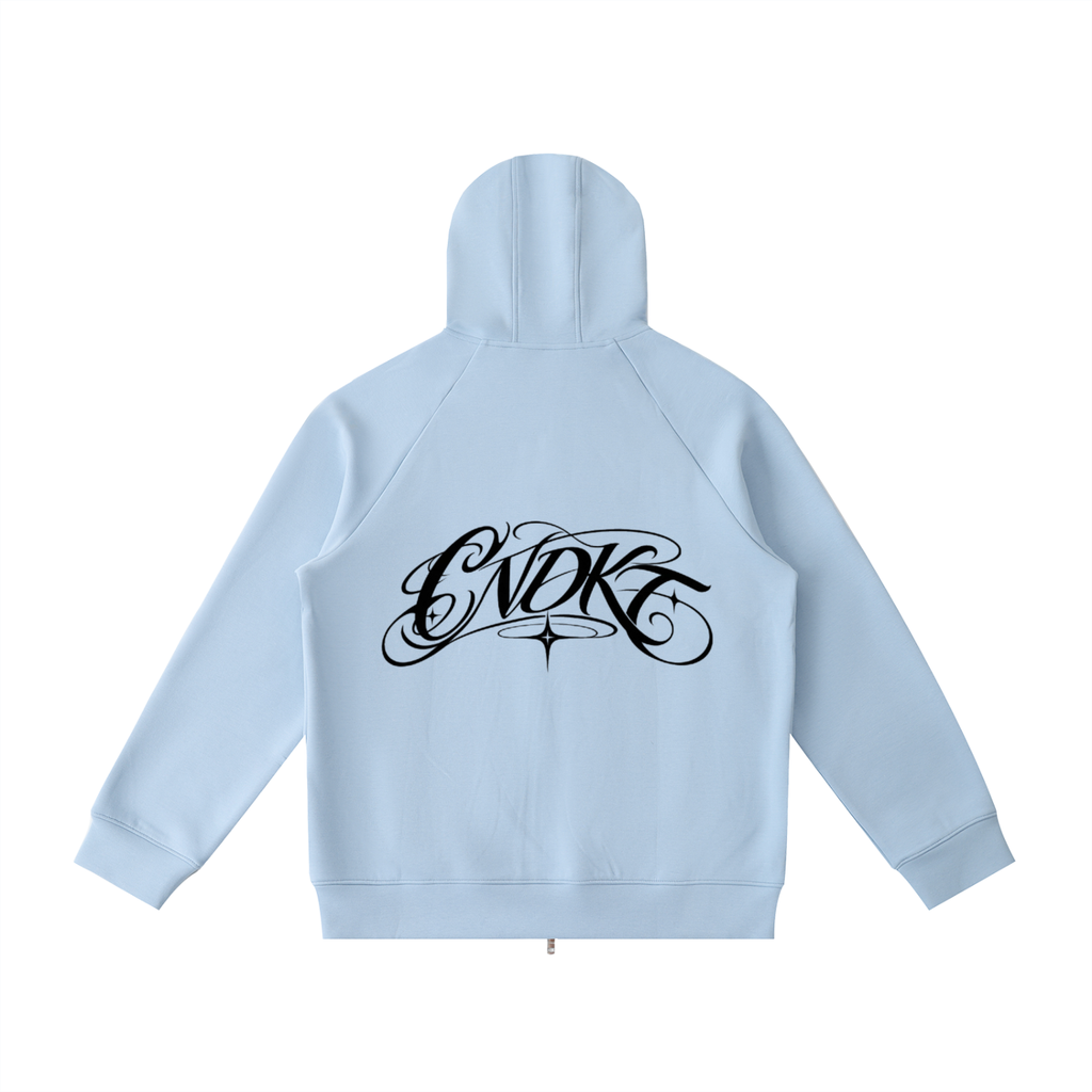 SNDCT Red Dual-Zip Hoodie