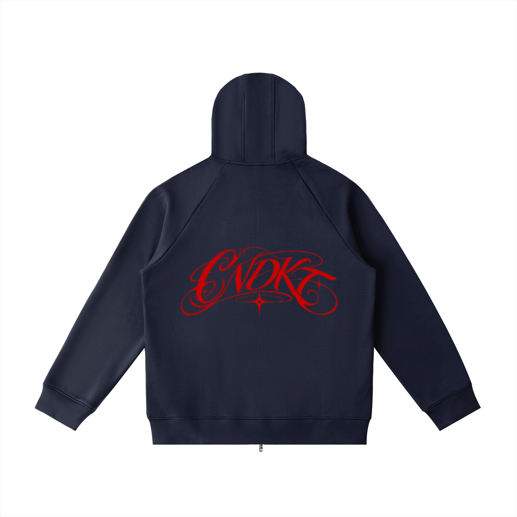 SNDCT Red Dual-Zip Hoodie