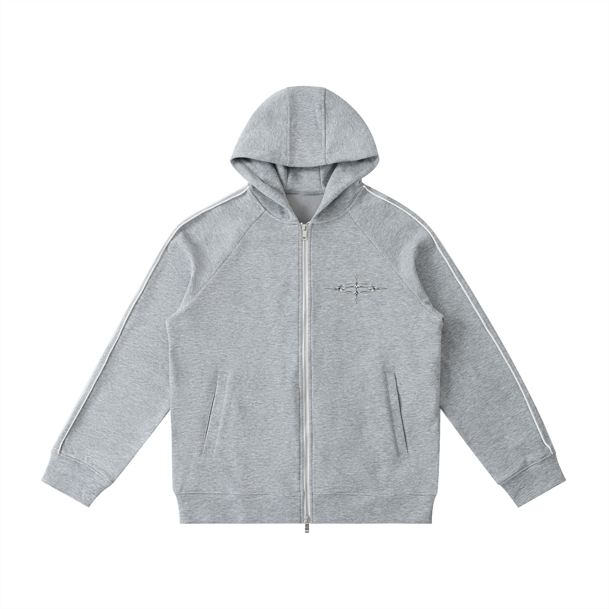 SNDCT Red Dual-Zip Hoodie