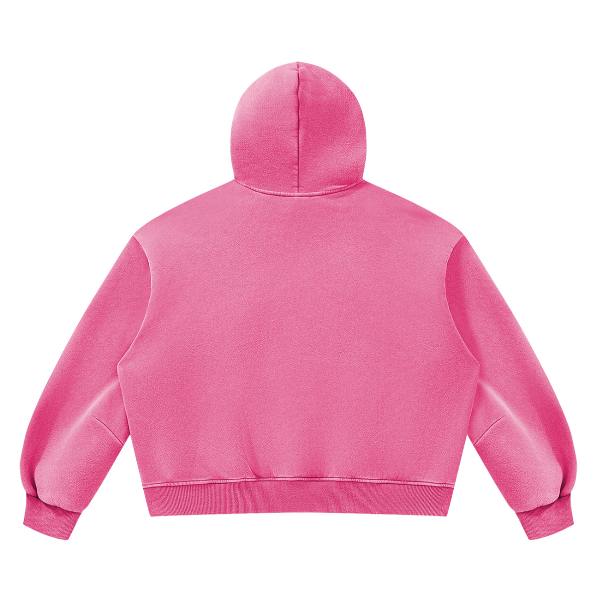SNDCT Black Boxy Fleece Hoodie