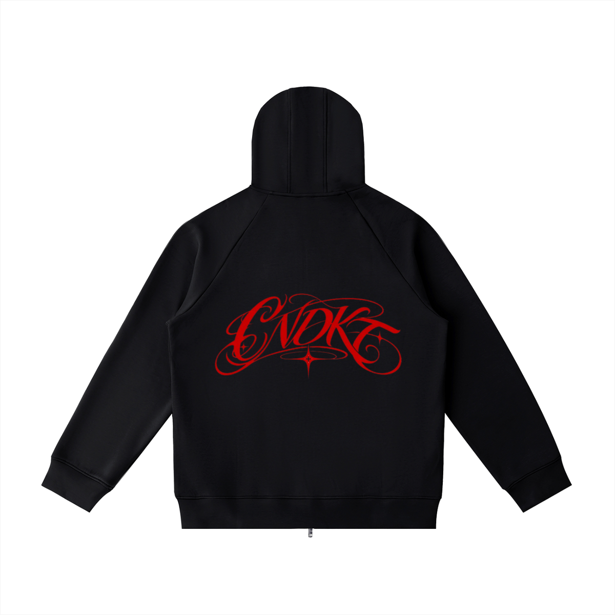 SNDCT Red Dual-Zip Hoodie
