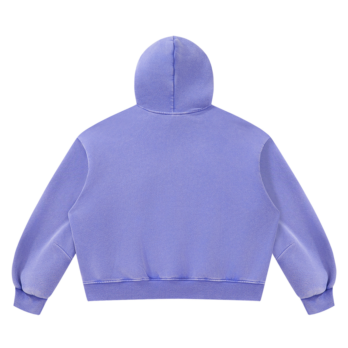 SNDCT Black Boxy Fleece Hoodie