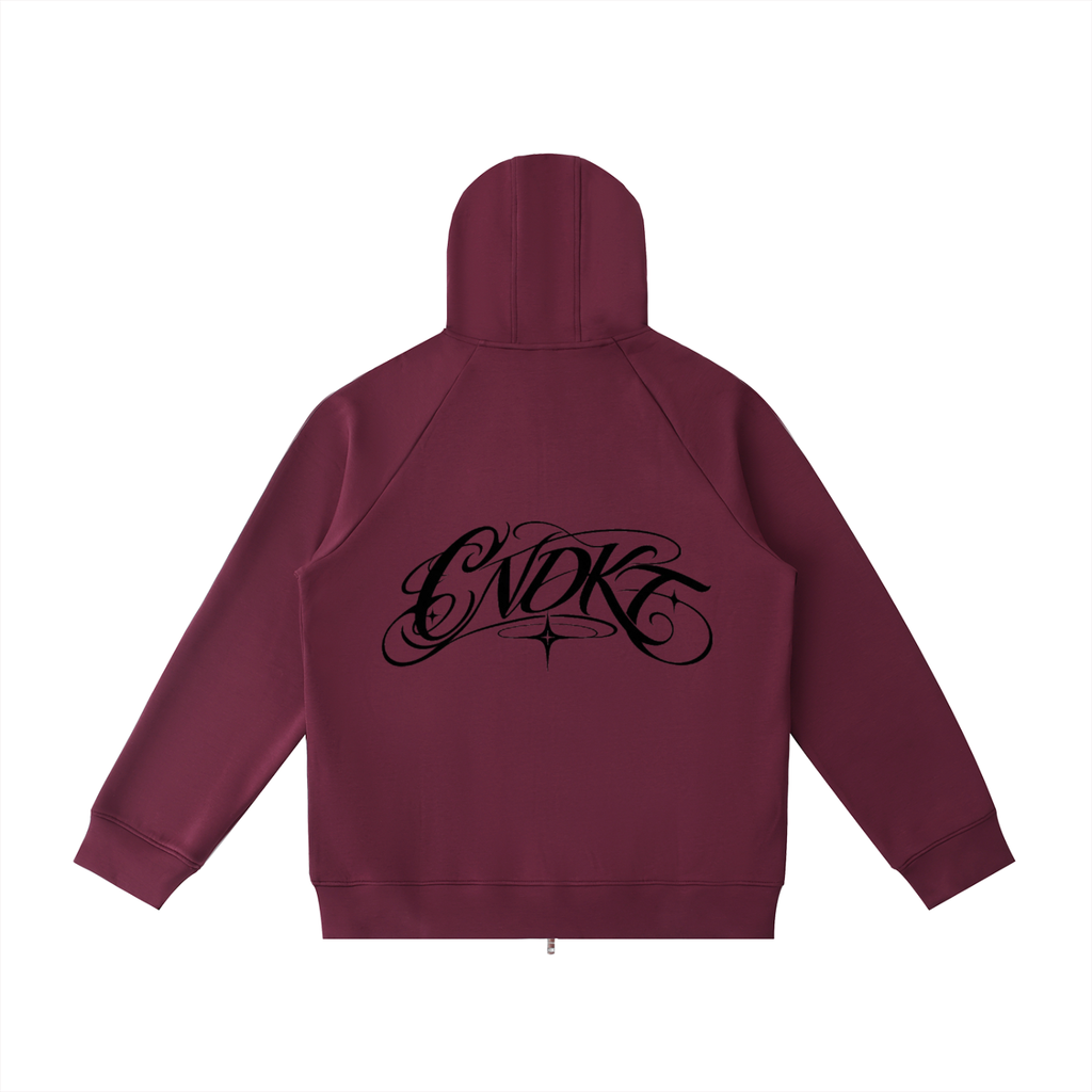 SNDCT Red Dual-Zip Hoodie