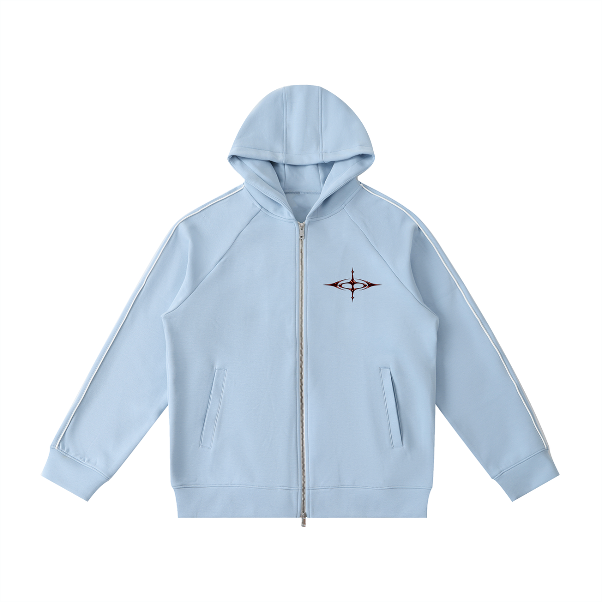 SNDCT Red Dual-Zip Hoodie