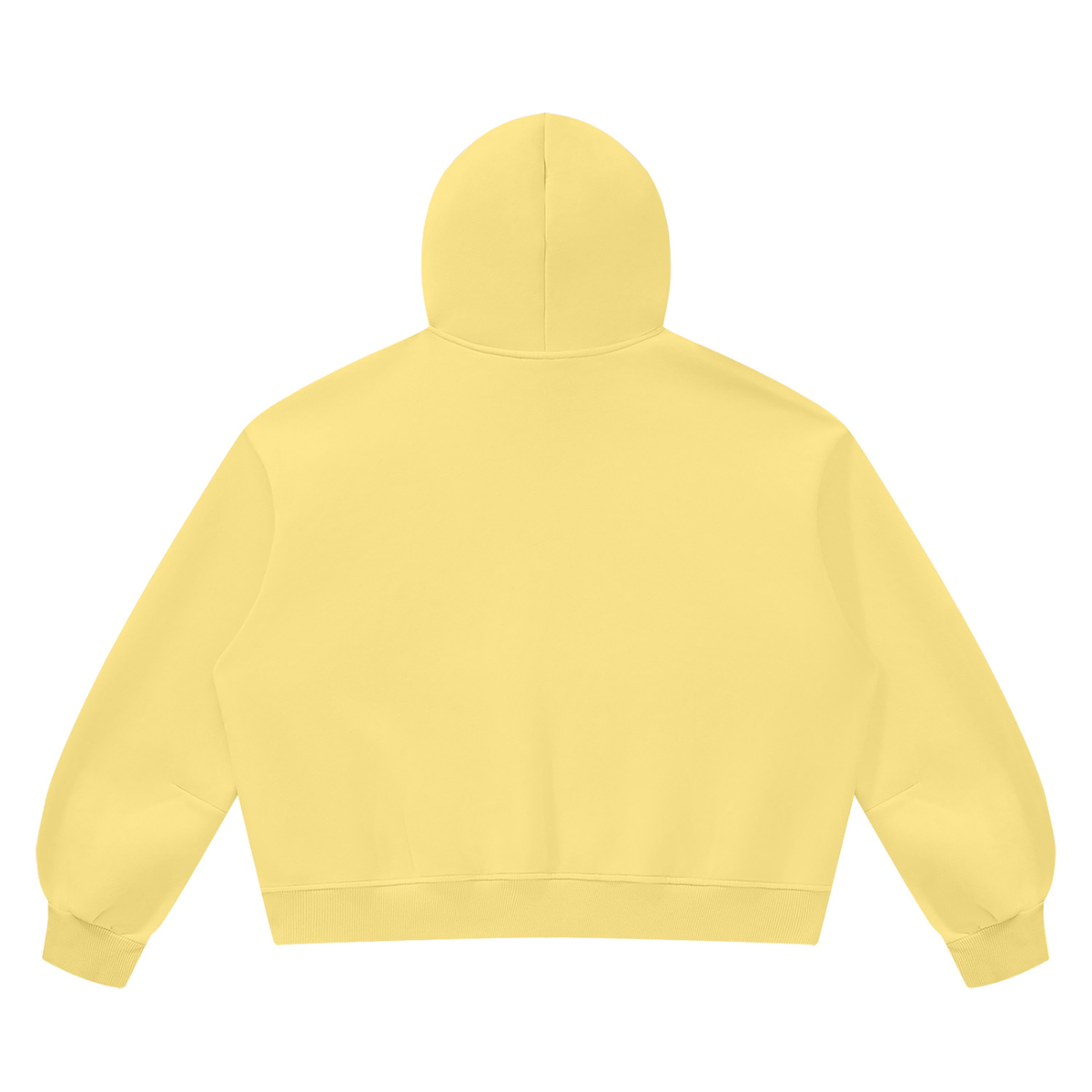 SNDCT Black Boxy Fleece Hoodie