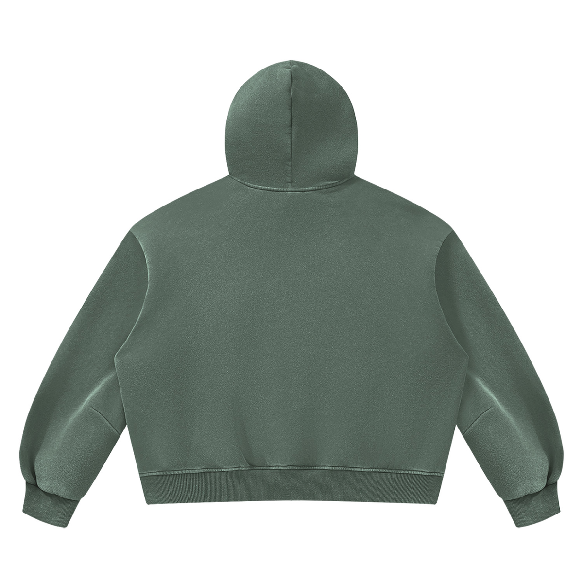 SNDCT Black Boxy Fleece Hoodie
