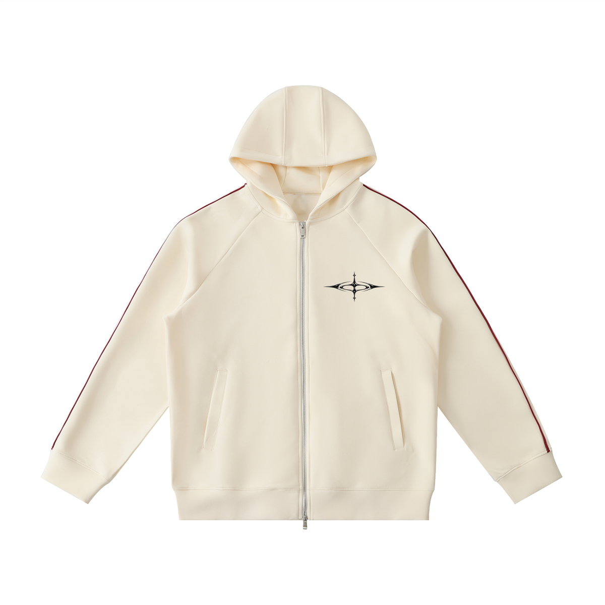 SNDCT Red Dual-Zip Hoodie