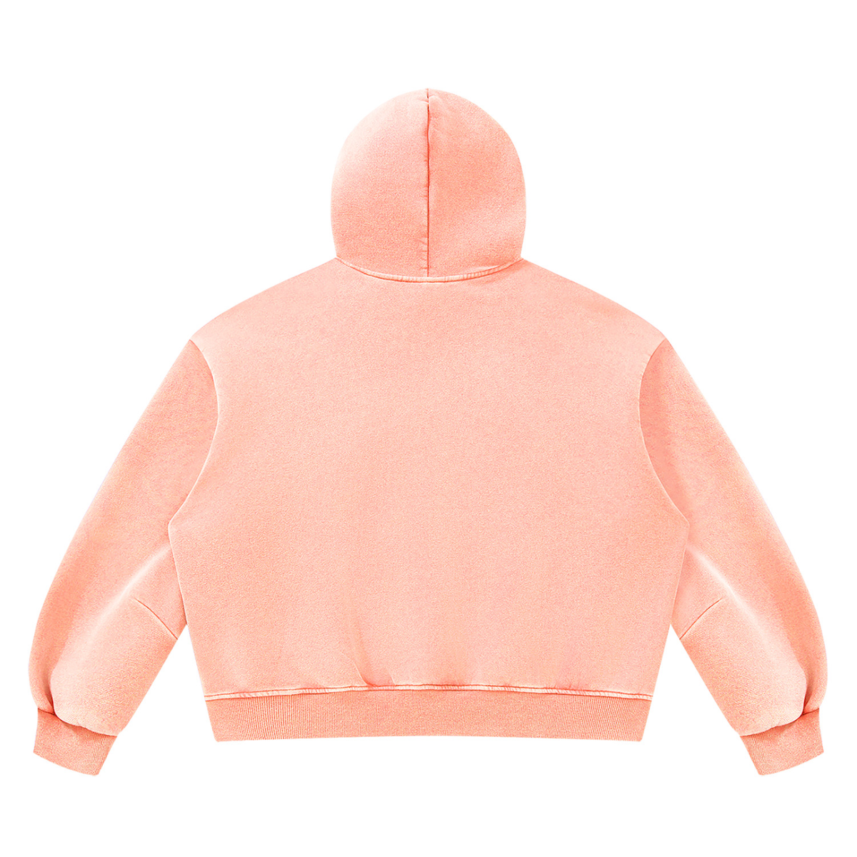 SNDCT Black Boxy Fleece Hoodie