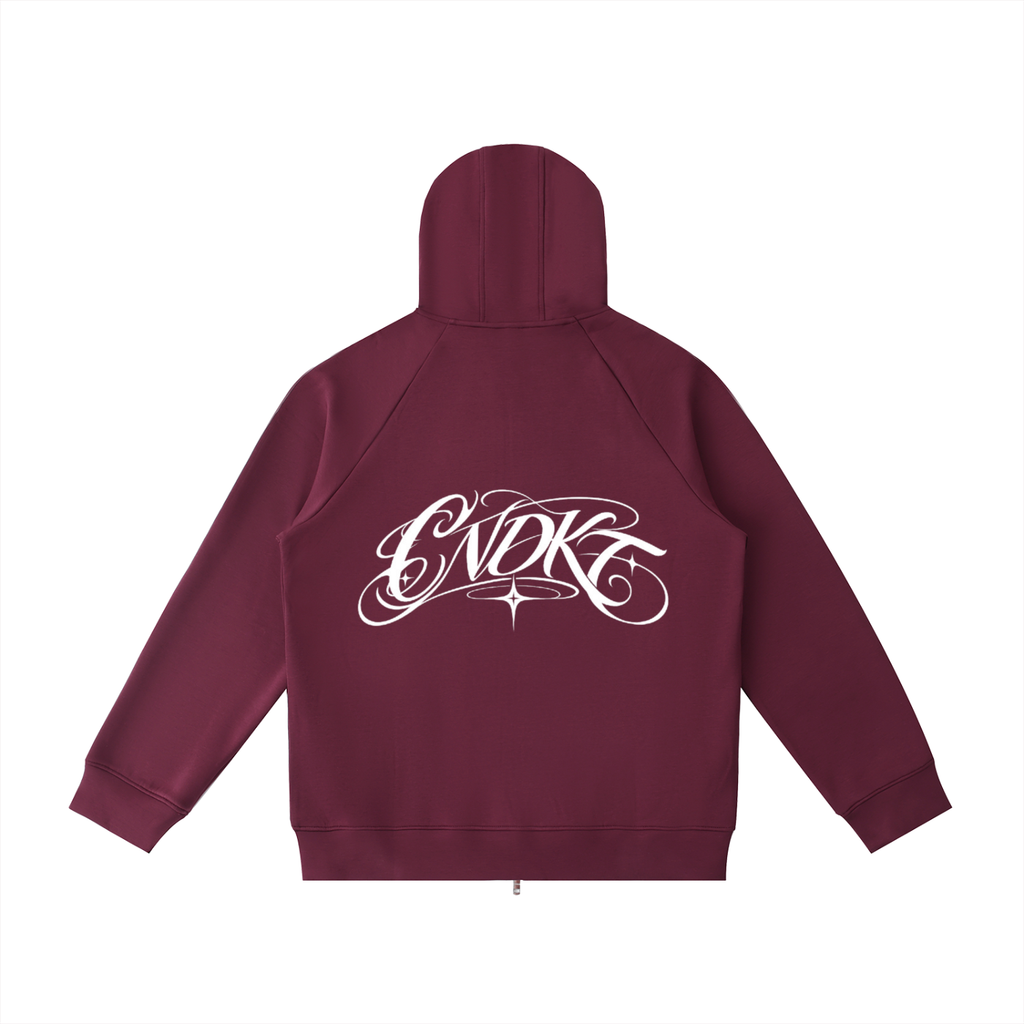 SNDCT Red Dual-Zip Hoodie