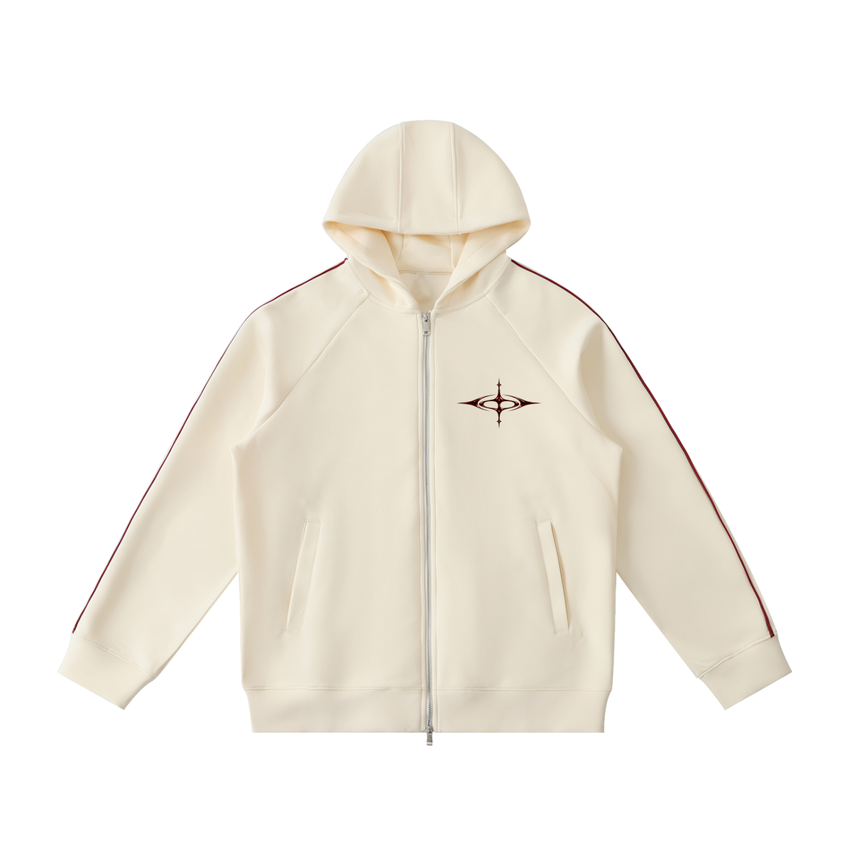 SNDCT Red Dual-Zip Hoodie