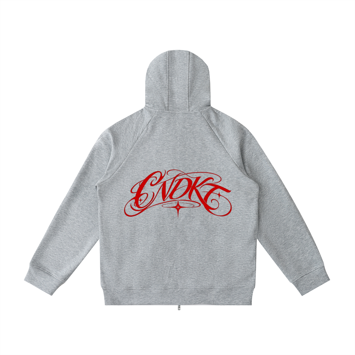 SNDCT Red Dual-Zip Hoodie