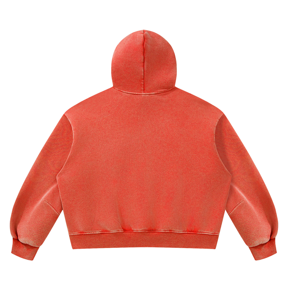 SNDCT Black Boxy Fleece Hoodie