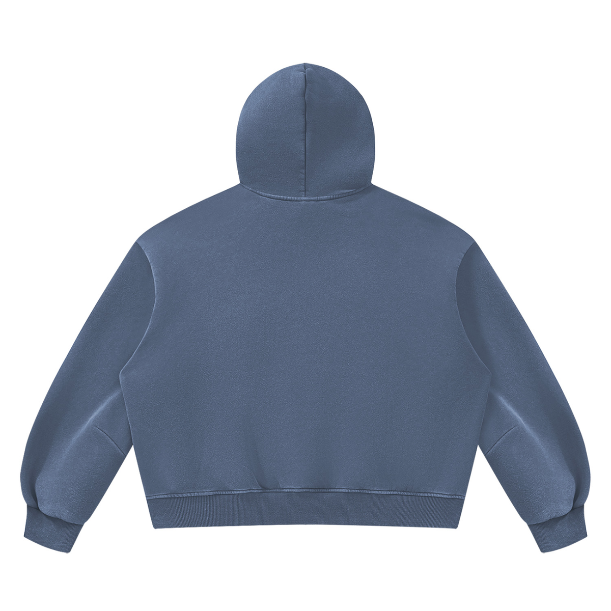 SNDCT Black Boxy Fleece Hoodie
