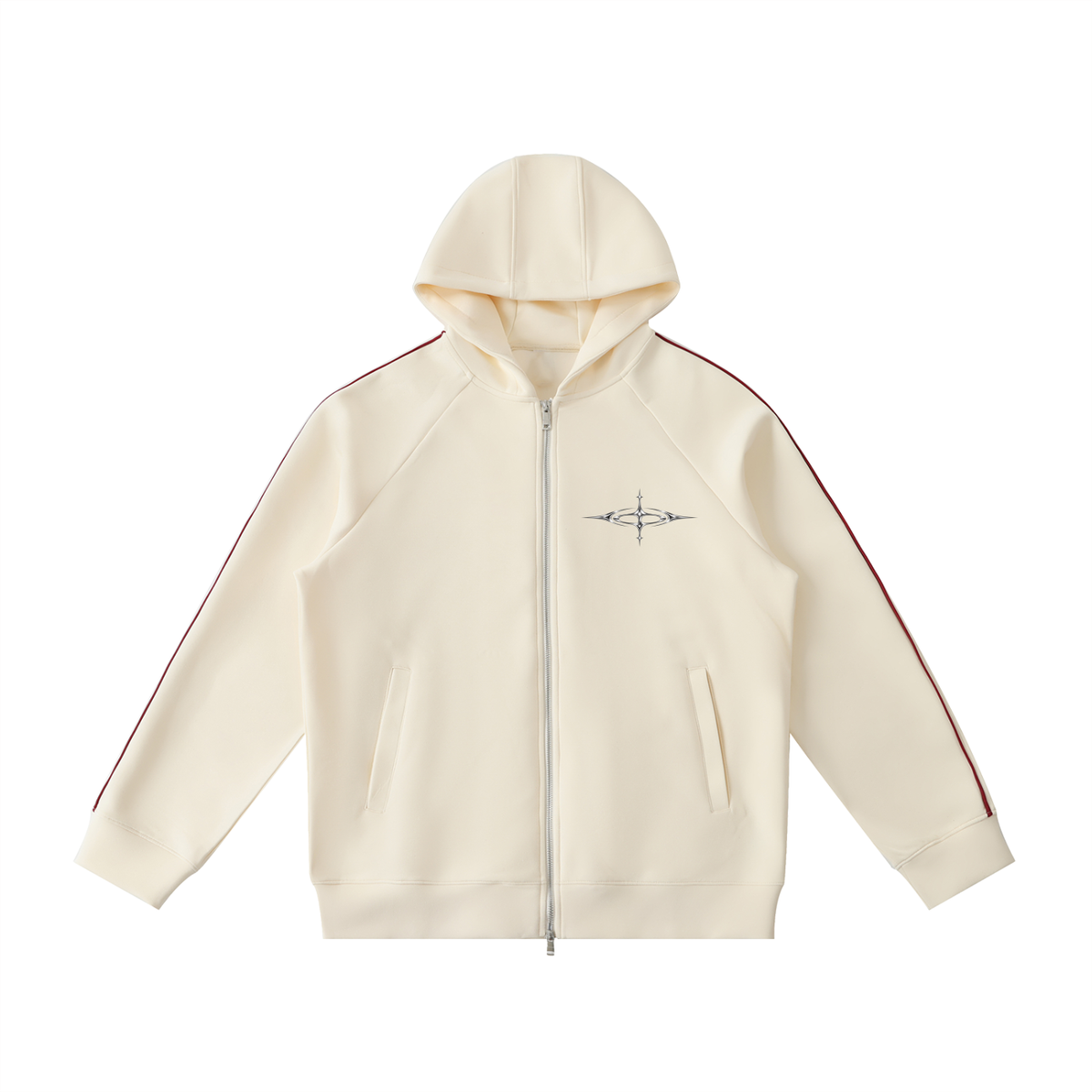 SNDCT Red Dual-Zip Hoodie