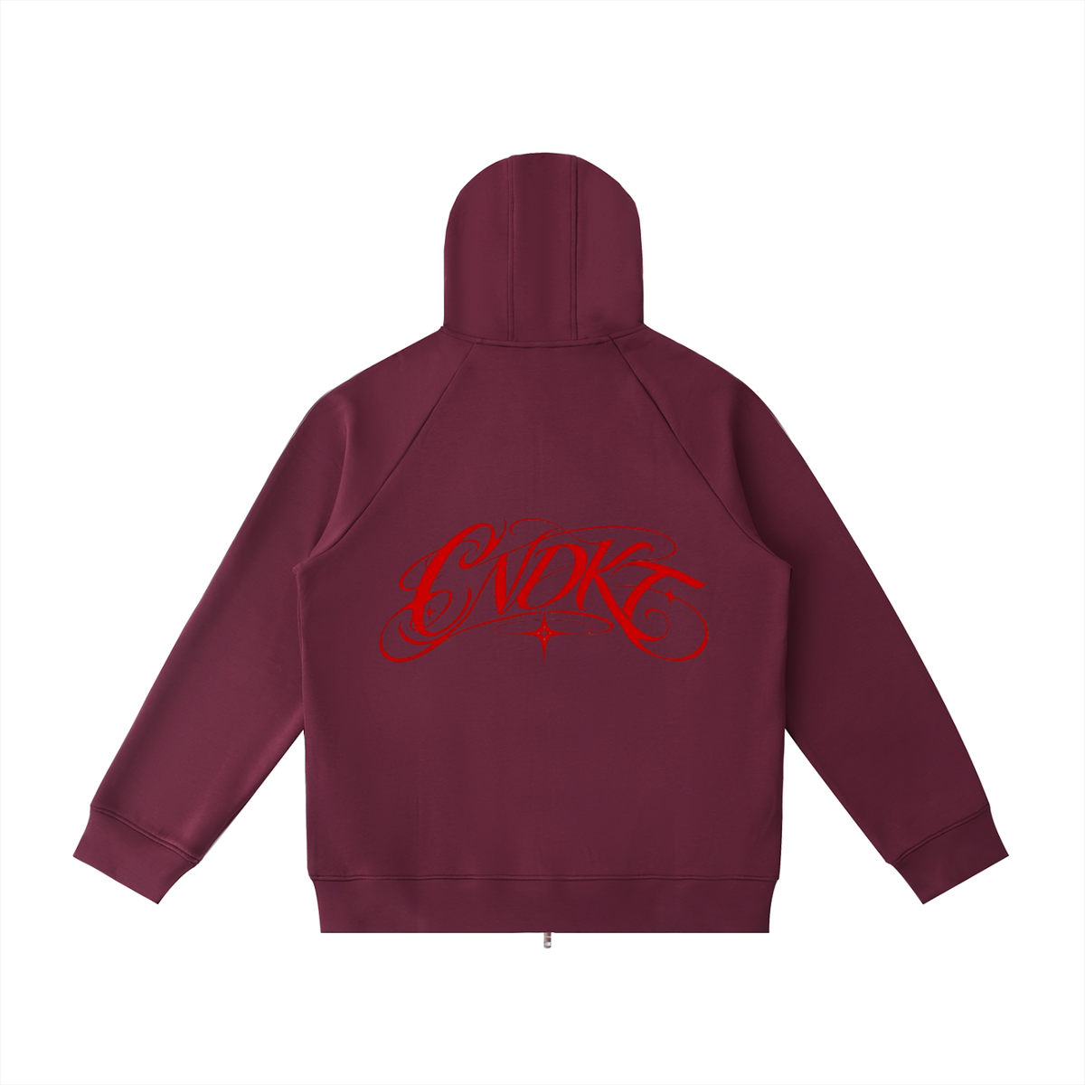 SNDCT Red Dual-Zip Hoodie
