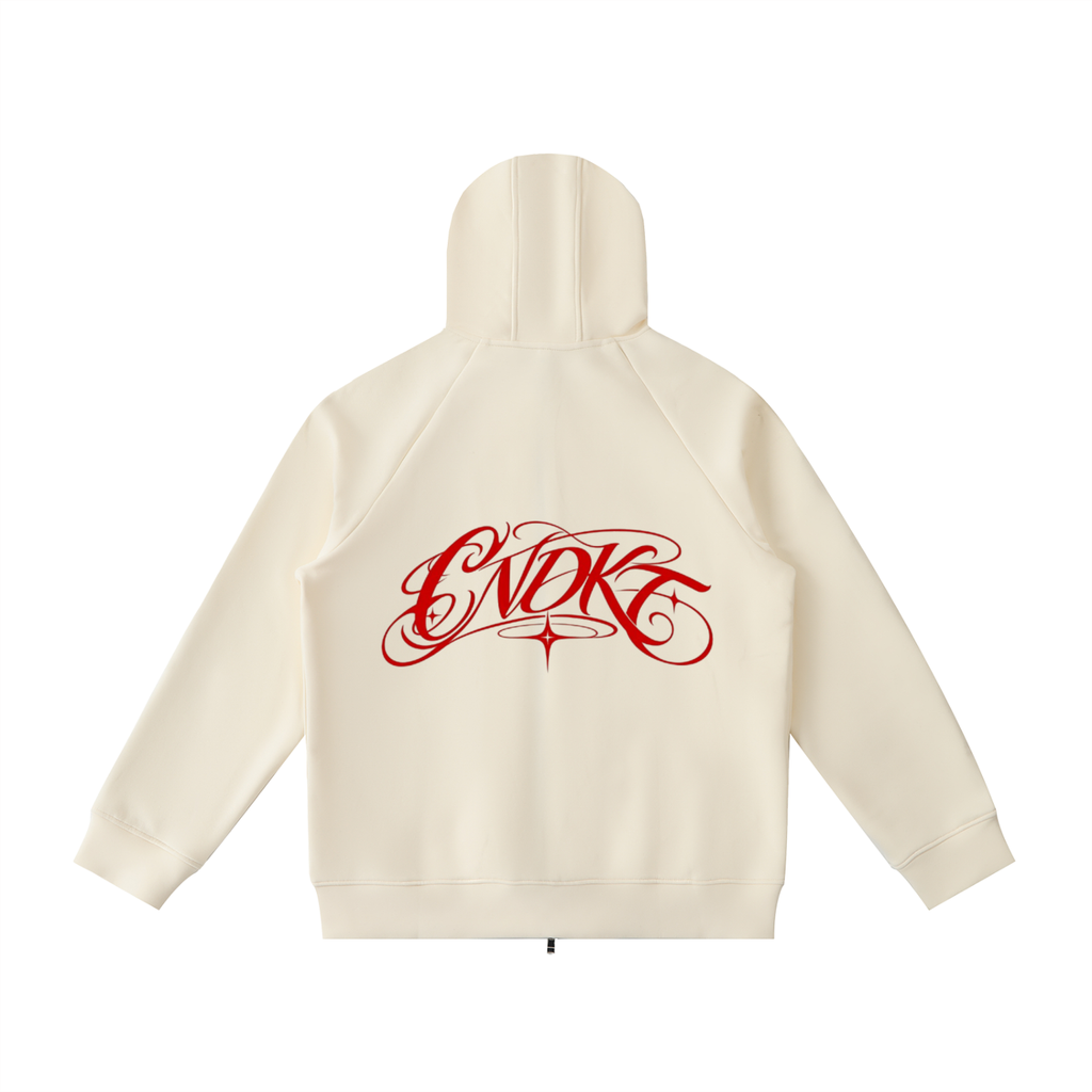 SNDCT Red Dual-Zip Hoodie